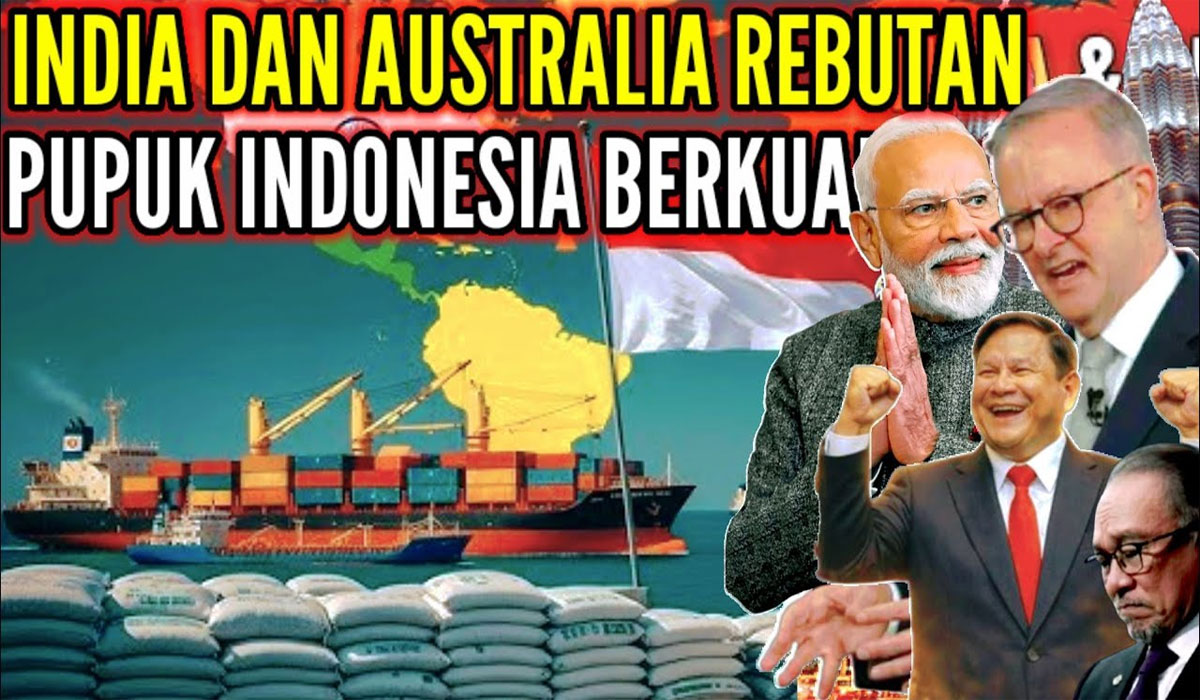 Krisis Global! India & Negara Lain Berebut Pupuk RI, China Malah Batasi Ekspor